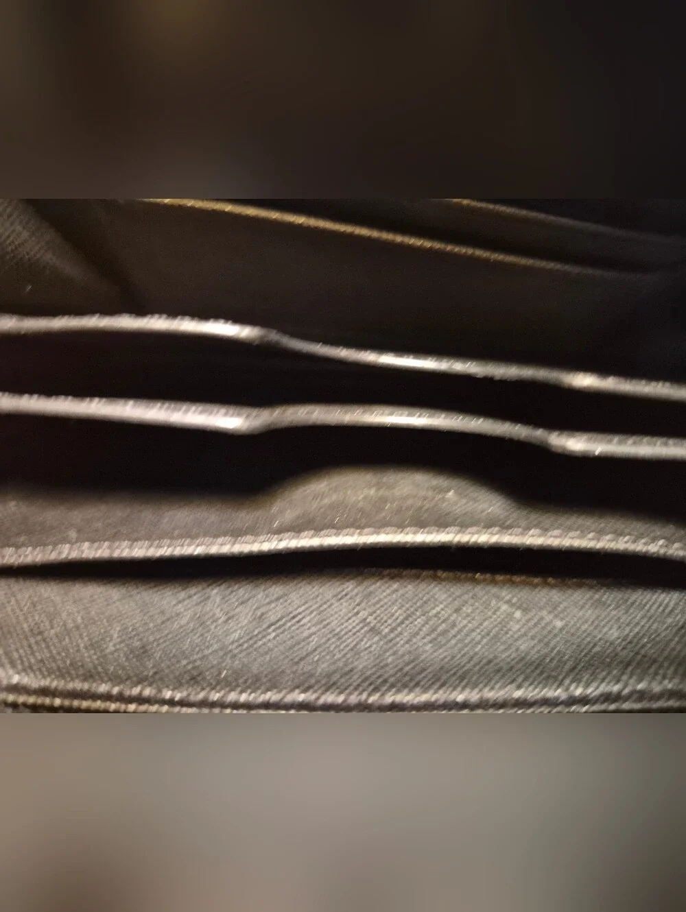 Michael Kors Jet Set Black Signature Zip Around Wallet Wristlet